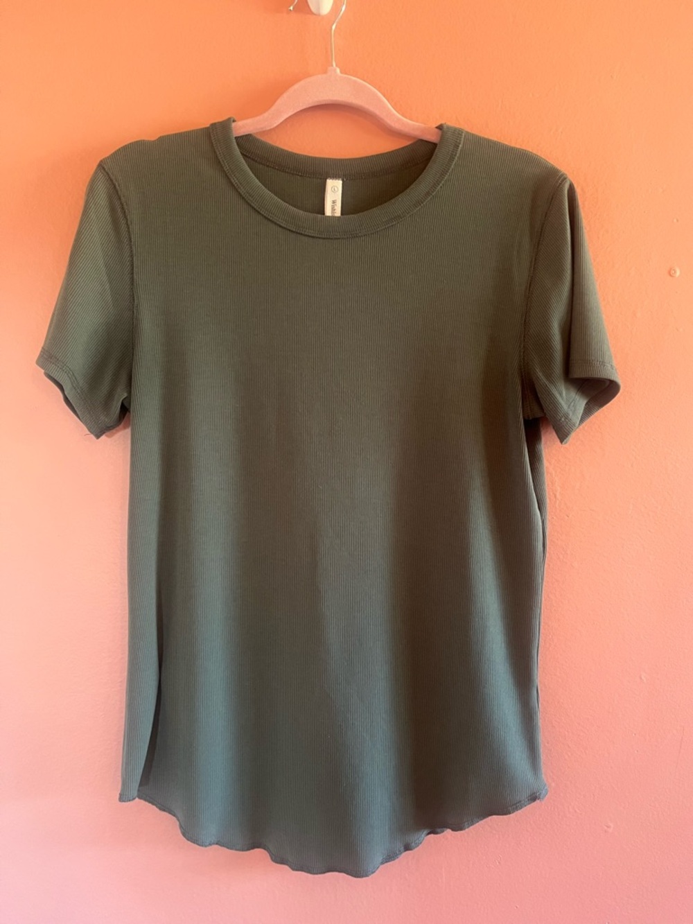 Wishlist Dark Green Short Sleeve Crewneck Tee